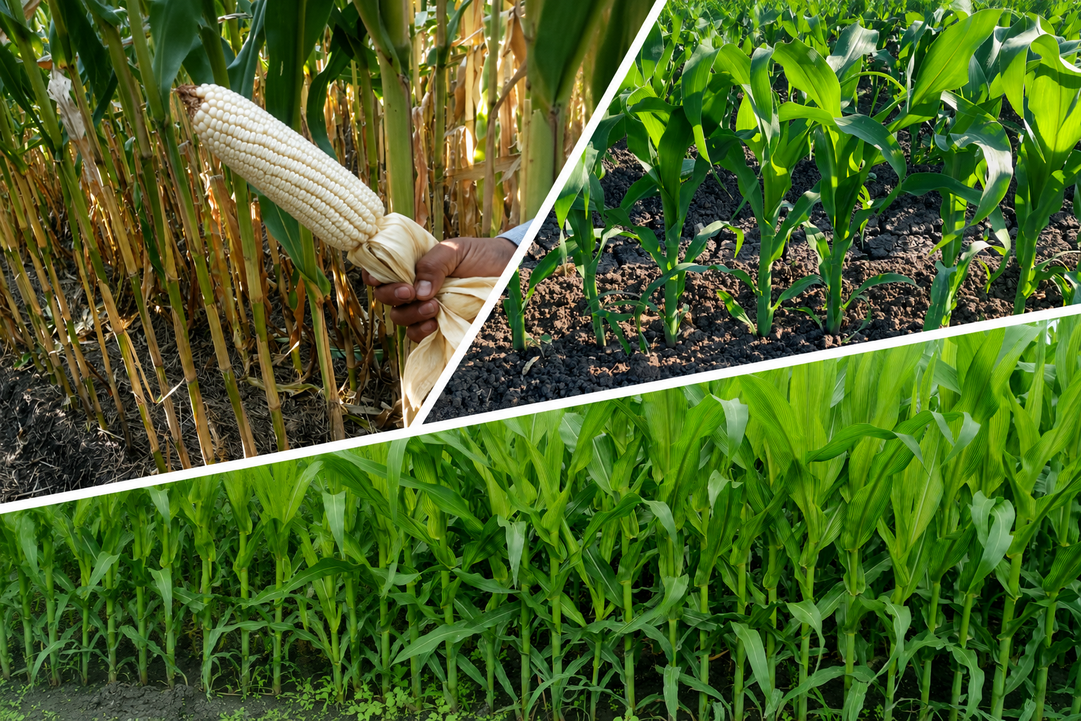 Emergencia de cultivo perfectamente uniforme